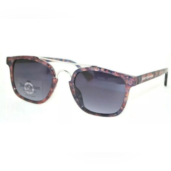 juicy couture New brow bar sunglasses wjc71sg13 Purple Black square Tortoise - Picture 1 of 13